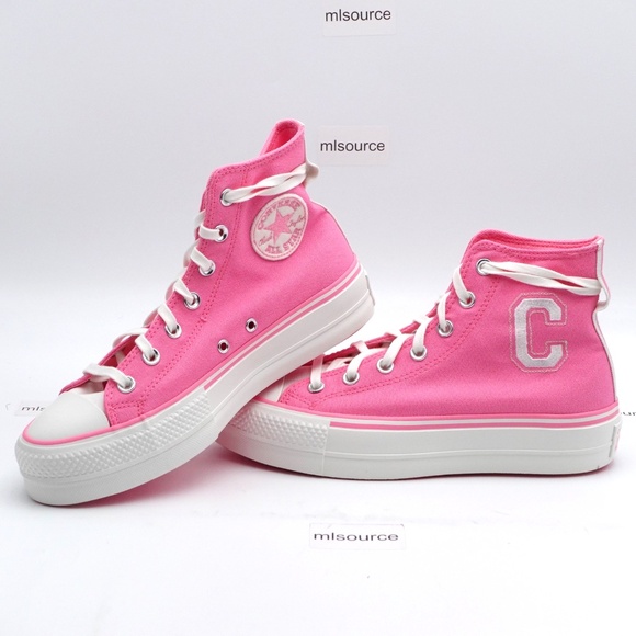 NEW Size 8 Women's Converse Chuck Taylor All Star Lift Platform Retro Sneakers - Picture 2 of 8